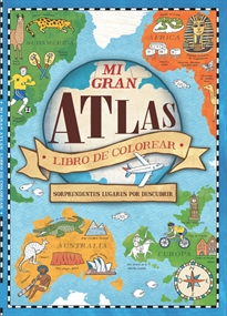 Books Frontpage Mi gran Atlas. Libro de colorear