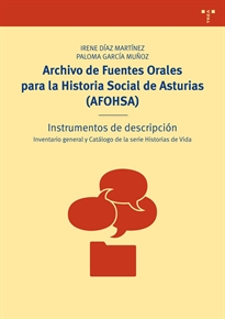 Books Frontpage Archivo de Fuentes Orales para la Historia Social de Asturias (AFOHSA)