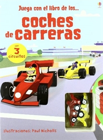 Books Frontpage Juega con el libro de los... coches de carreras