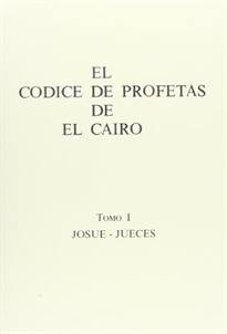 Books Frontpage El Códice de profetas de El Cairo, 1: Josué-Jueces