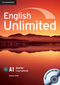 Books Frontpage English Unlimited Starter Coursebook with e-Portfolio