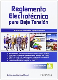 Books Frontpage Reglamento electrotécnico para baja tensión
