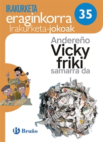 Books Frontpage Andereño Vicky friki samarra da Irakurketa Jokoak
