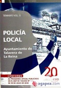 Books Frontpage Policía Local Ayuntamiento de Talavera de La Reina. Temario Vol. III.