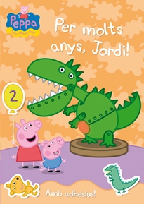 Books Frontpage Peppa Pig. Quadern d'activitats - Per molts anys, Jordi!