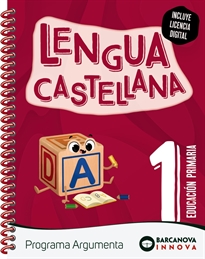 Books Frontpage Argumenta 1. Lengua castellana (letra ligada)