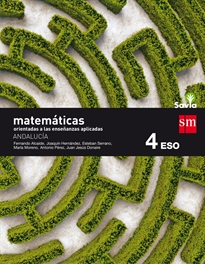 Books Frontpage Matemáticas orientadas a las ciencias aplicadas. 4 ESO. Savia. Andalucía