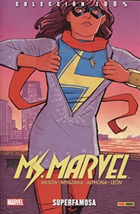 Books Frontpage Colección 100% Ms. Marvel 4. Superfamosa