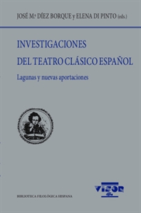 Books Frontpage Investigaciones del Teatro Clásico español