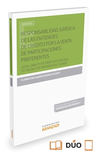 Books Frontpage Responsabilidad jurídica de las entidades de crédito por la venta de participaciones preferentes (Papel + e-book)