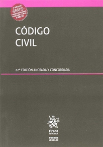 Books Frontpage Código Civil 22ª Edición 2018 Anotada y concordada