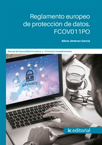 Books Frontpage Reglamento europeo de protección de datos. FCOV011PO