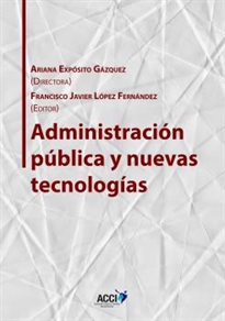 Books Frontpage Administración pública y nuevas tecnologías