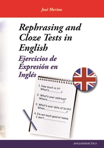 Books Frontpage Rephrasing and cloze tests in English