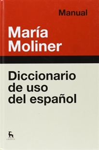 Books Frontpage Diccionario de uso del español. Manual