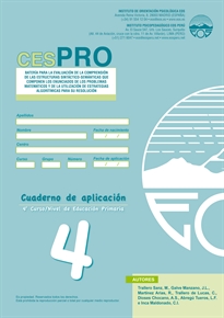 Books Frontpage CESPRO. Cuaderno 4