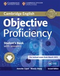 Books Frontpage Objective Proficiency Student's Book with Answers with Downloadable Software