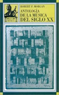 Books Frontpage Antología de la música del siglo XX