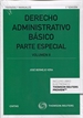 Front pageDerecho Administrativo Básico. Volumen II (Papel + e-book)