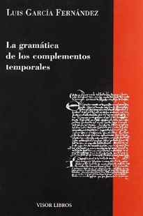 Books Frontpage La gramática de los complementos temporales