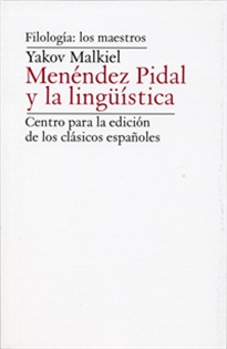 Books Frontpage Ramón Menéndez Pidal