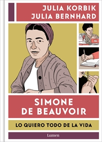 Books Frontpage Simone de Beauvoir. Lo quiero todo de la vida