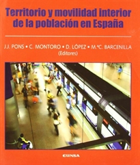 Books Frontpage Territorio y movilidad interior de la población en España
