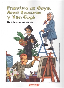 Books Frontpage Francisco de Goya, Henri Rousseau y Van Gogh.