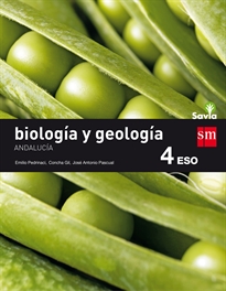 Books Frontpage Biología y geología. 4 ESO. Savia. Andalucía