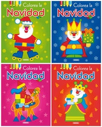 Books Frontpage Colorea la Navidad (4 títulos)