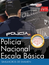 Books Frontpage Policía Nacional Escala Básica. Simulacros de Examen