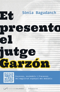 Books Frontpage Et presento el jutge Garzón