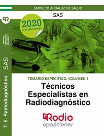 Books Frontpage Técnicos Especialistas en Radiodiagnóstico.  Temario Específico. Volumen 1. SAS