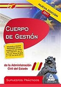 Books Frontpage Cuerpo de Gestión, Administración del Estado. Supuestos prácticos