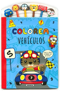 Books Frontpage Colorea vehículos