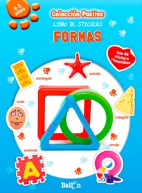 Books Frontpage Formas - Pasitos libro de stickers