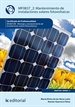 Front pageMantenimiento de instalaciones solares fotovoltaicas. ENAE0108 - Montaje y mantenimiento de instalaciones solares fotovoltaicas