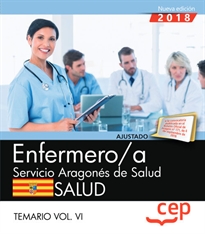 Books Frontpage Enfermero/a del Servicio Aragonés de Salud. SALUD. Temario. Vol. VI