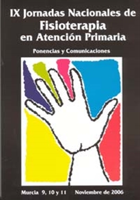 Books Frontpage Ix Jornadas Nacionales de Fisioterapia en Atención Primaria