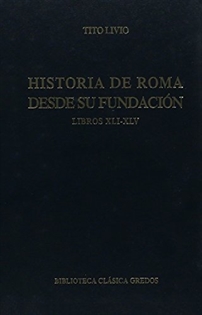 Books Frontpage 192. Historia de Roma desde su fundación. Libros XLI-XLV