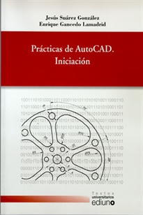 Books Frontpage Prácticas de AutoCAD. Iniciación
