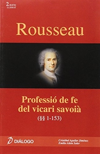 Books Frontpage Rousseau: Professió de fe del vicari savoià