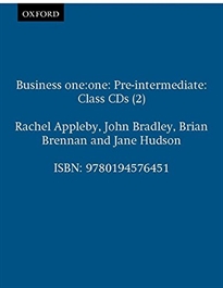 Books Frontpage Business One to One Pre-Intermediate. Class Audio CD