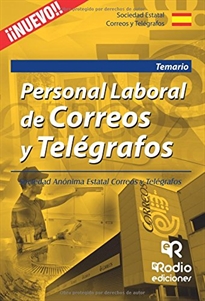 Books Frontpage Personal Laboral de Correos y Telégrafos. Temario