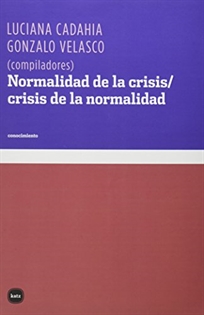Books Frontpage Normalidad de la crisis/crisis de la normalidad