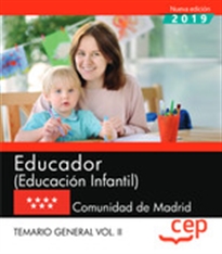 Books Frontpage Educador (Educación Infantil). Comunidad de Madrid. Temario general. Vol. II