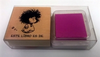 Books Frontpage Sello exlibris Mafalda