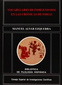 Books Frontpage Vocabulario de indigenismos en las Crónicas de Indias