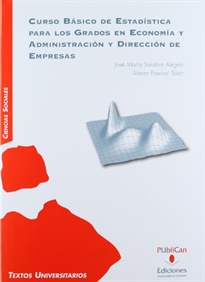 Books Frontpage Curso básico de Estadística para los grados en Economía y Administración y Dirección de Empresas