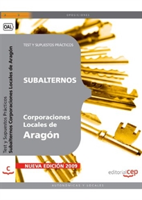 Books Frontpage Subalternos de Corporaciones Locales de Aragón. Test y Supuestos Prácticos
